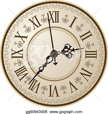 Art   Antique Clock  Vector Illustration   Eps Clipart Gg60943408