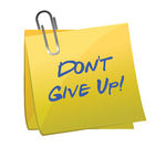 Don T Give Up Message Clip Art   Clipart Panda   Free Clipart Images