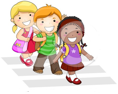 Kids Walking Home From School Clipart Images   Pictures   Becuo
