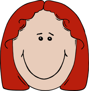 Lady Face Cartoon Clip Art At Clker Com   Vector Clip Art Online    