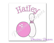 Personalized Girls Bowling Iron Tra Nsfer Image Birthday T Clipart