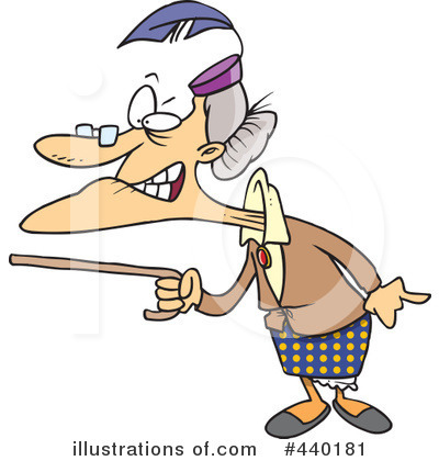 Royalty Free  Rf  Granny Clipart Illustration By Ron Leishman   Stock