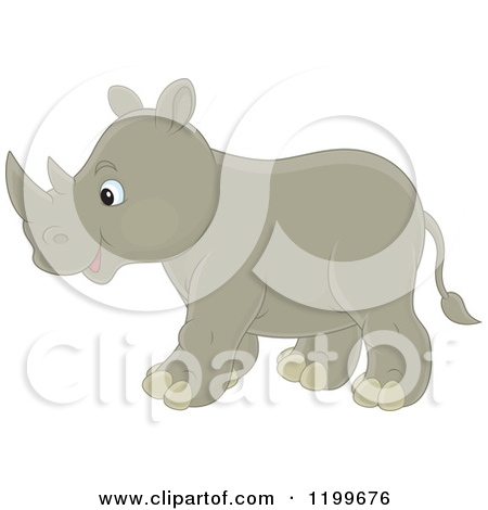 Royalty Free Rhino Illustrations By Alex Bannykh Page 1