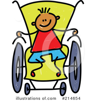 Special Needs Children Clip Art  Rf  Disabled Clipart
