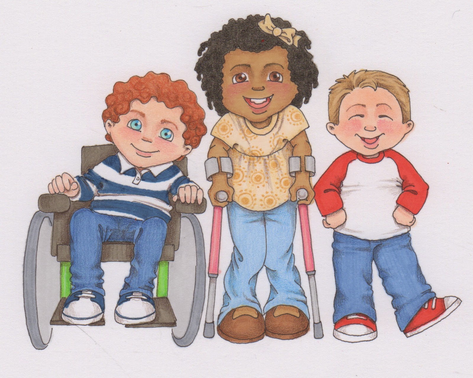 Special Needs Kids Are Part Of A Full Collection Of Special Needs Clip