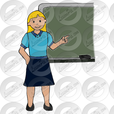 Teacher Picture For Classroom   Therapy Use   Great Teacher Clipart