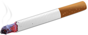 Burning Cigarette Clip Art At Clker Com   Vector Clip Art Online