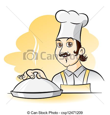 Chef Logo Pampered Clip Art Http   Www Canstockphoto Com Cheerful Chef    