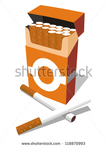 Cigarette Box Clip Art Free Vector