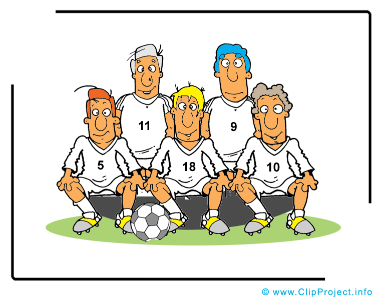 Clip Art Title  Soccer Team Clipart