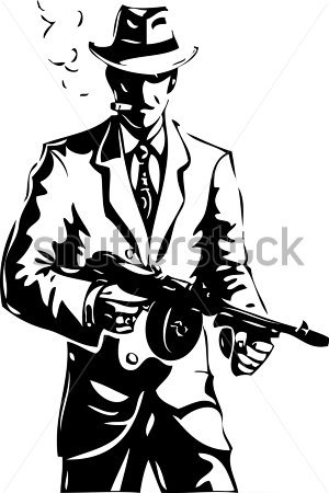 Dibujo El Gangster Una Mafia Im Genes Predise Adas  Clip Arts