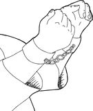 Hands Chains Stock Vectors Illustrations   Clipart