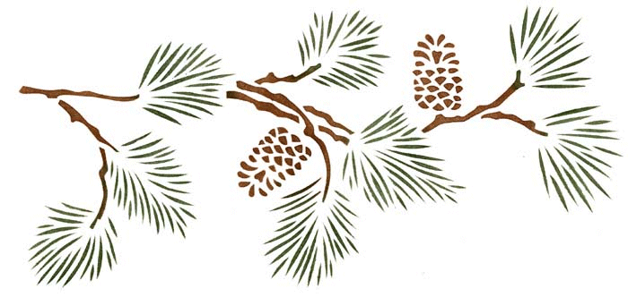 Pine Cone Stencil Images   Pictures   Becuo