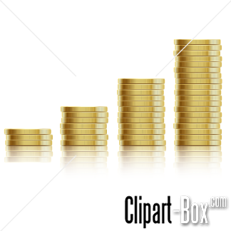 Related Gold Coins Stacks Cliparts