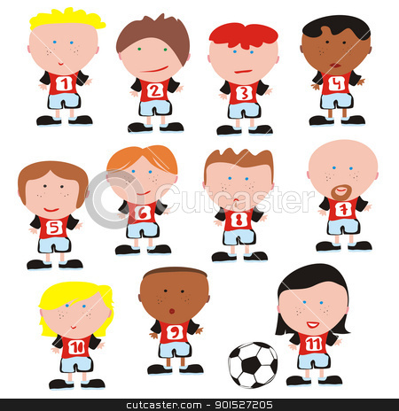 Soccer Team Clipart