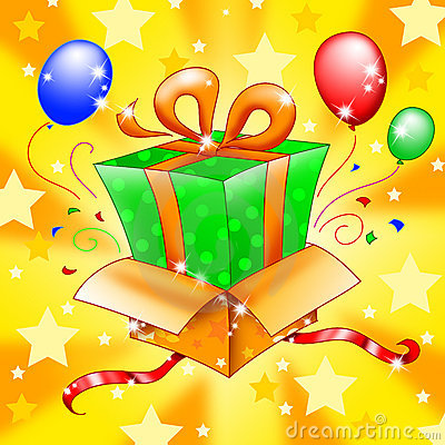 Surprise  For Birthday  A Gift Inside Another Gift  An Explosion Of