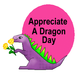 Appreciate A Dragon Day   Dragon Clip Art   Dragons