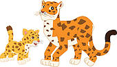 Baby Cheetah Clipart Jaguar Cheetah Jump  