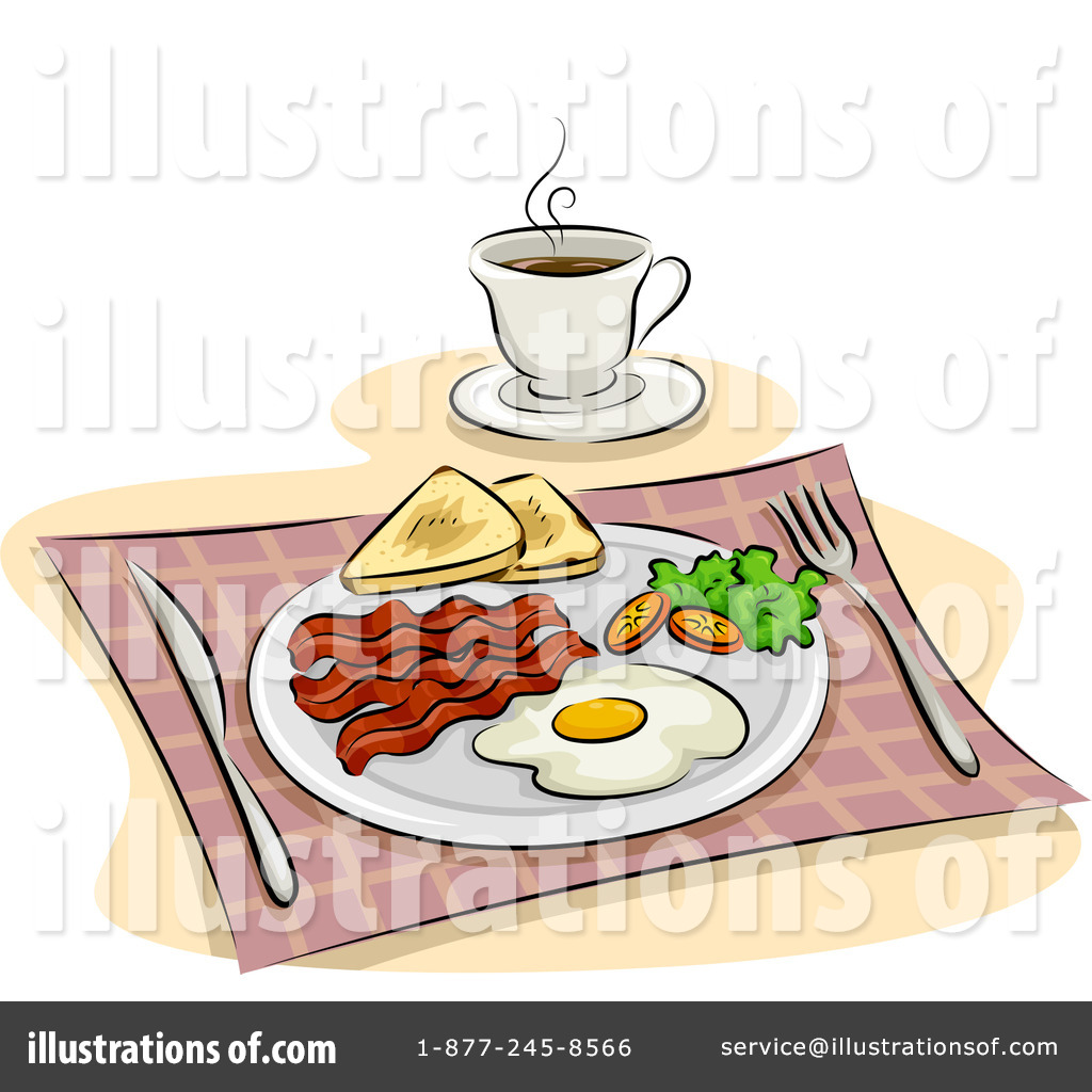 Breakfast Clipart  1245099 By Bnp Design Studio   Royalty Free  Rf