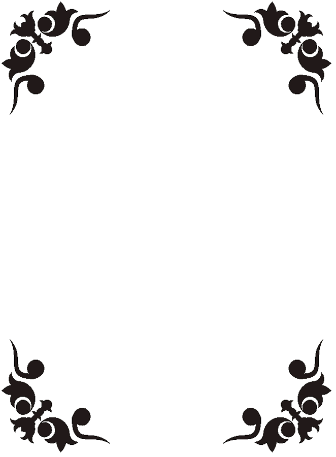 Fancy Frame Clip Art Black And White   Clipart Panda   Free Clipart