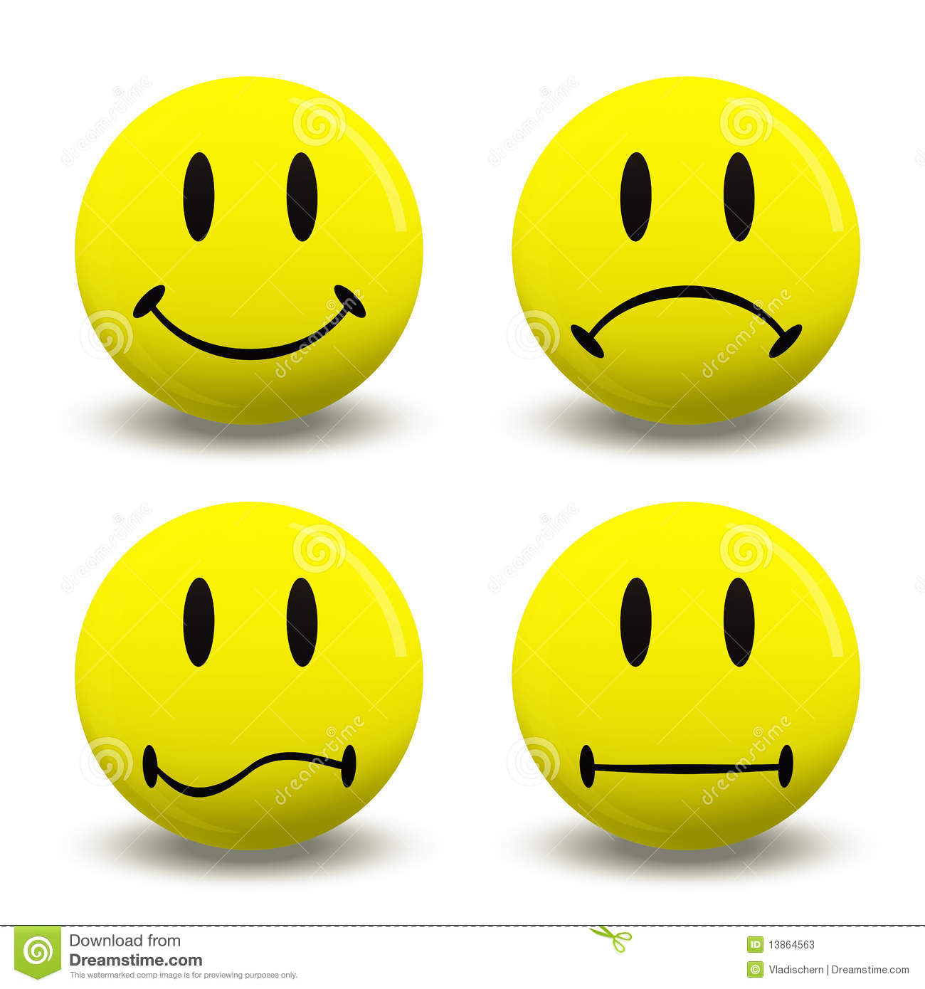 Feelings Clipart Symbols Emotions 13864563 Jpg