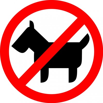 No Dogs Allowed Sign Free Vector For Free Download  About 2 Files