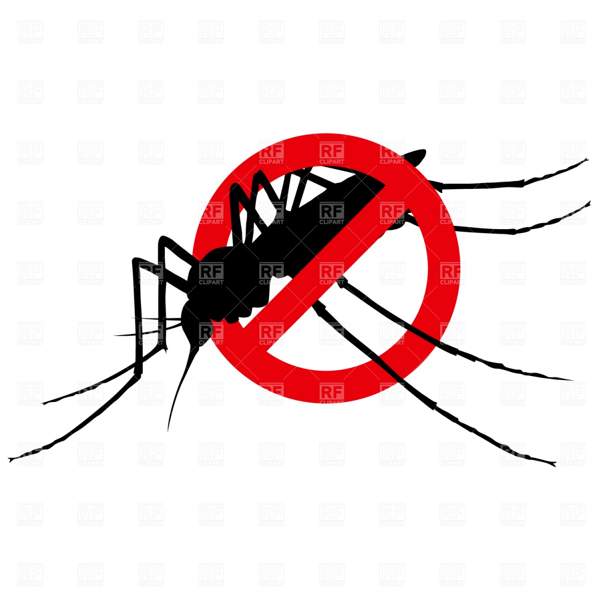 No Mosquito Sign 1433 Signs Symbols Maps Download Royalty Free