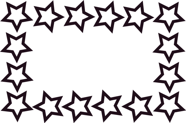 Red Star Border Clip Art   Clipart Panda   Free Clipart Images