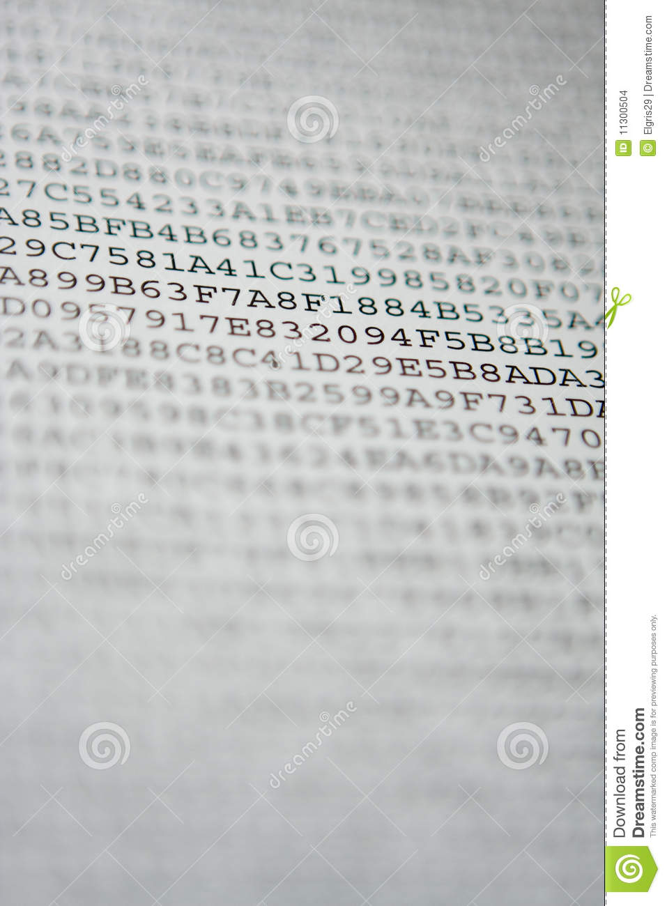 Secret Code Hide On A Random Letter Page