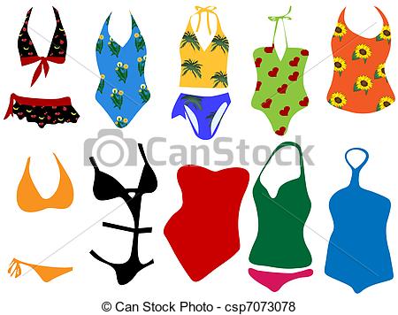 Vector   Swimsuit   Stock Illustration Royalty Free Illustrations