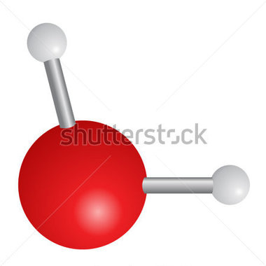 Water Molecule Vector Stock Vector   Clipart Me