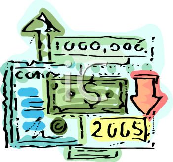0511 0810 1009 5847 Investing In The Stock Market Clipart Image 1