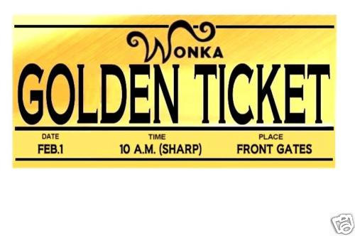 13 Willy Wonka Golden Ticket   Free Cliparts That You Can Download To