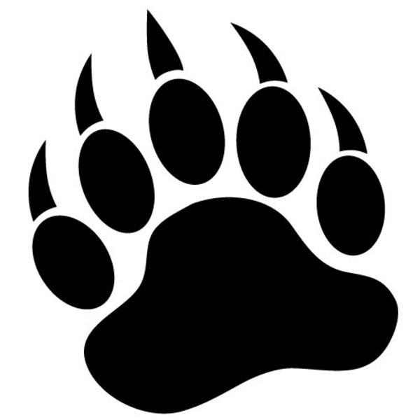 Bearpaw X   Free Images At Clker Com   Vector Clip Art Online Royalty