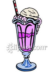 Ice Cream Soda   Royalty Free Clipart Picture