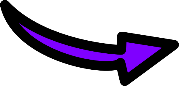 Purple Curvy Arrow Clip Art   Vector Clip Art Online Royalty Free
