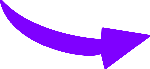 Purple Curvy Arrow Clipart