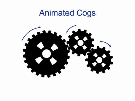 This Is An Animated Version Of Our Cogs Clip Art 