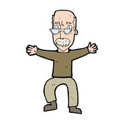 Crazy Old Man Illustrations And Clipart