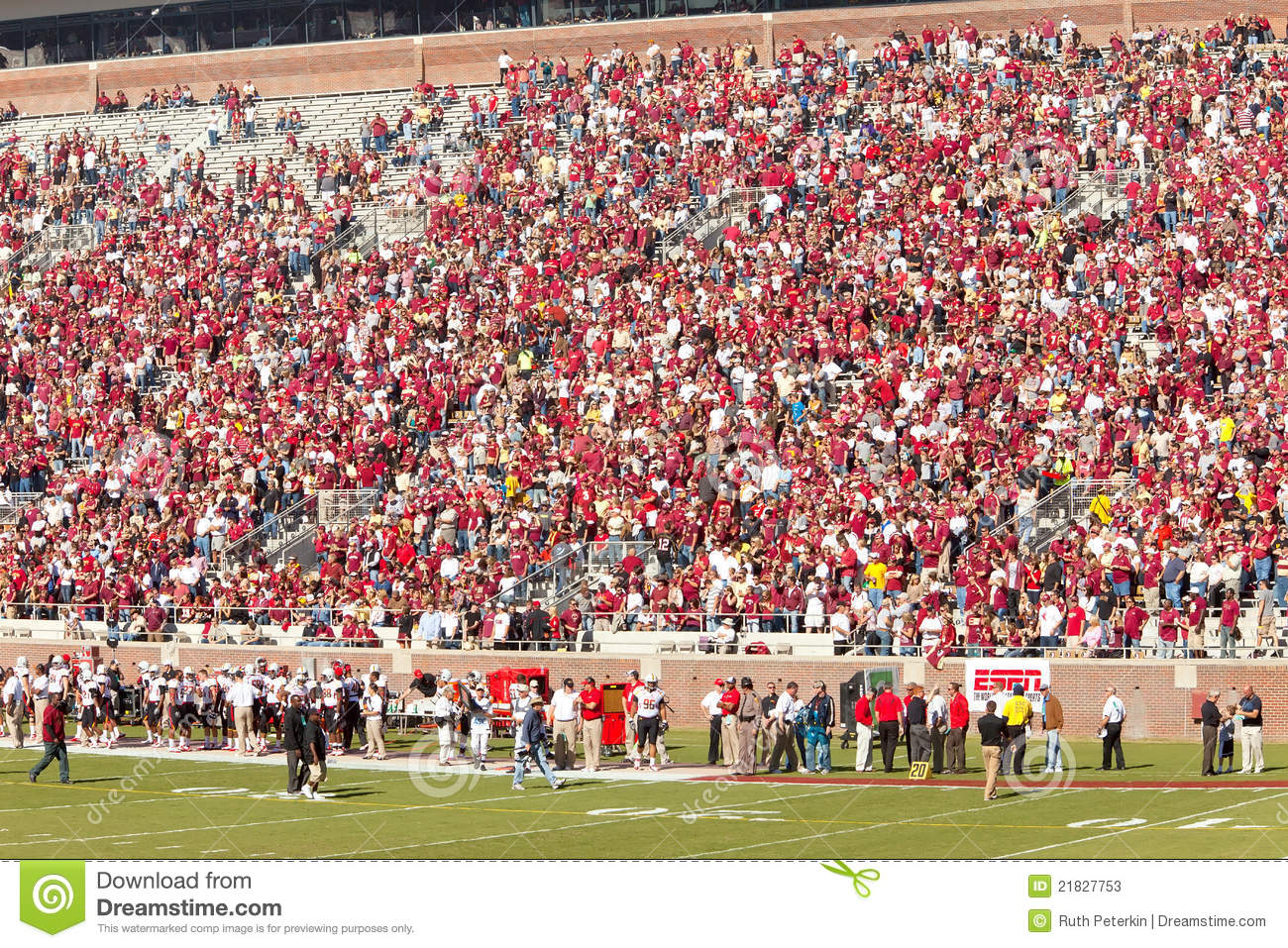 Football Stadium Crowd Clipart Florida State Home Football