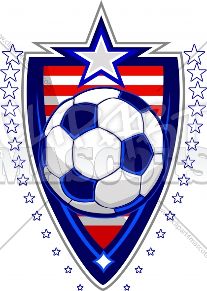 Memorial Day Soccer Clipart Image   Sport Clipart Design  1024