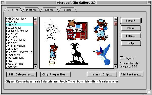 Microsoft Clipart Gallery