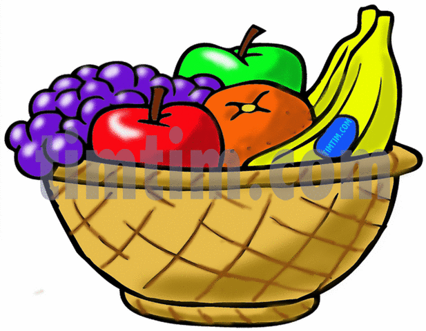 Of A Fruit Basket From The Category Cooking Food   Drink   Timtim Com