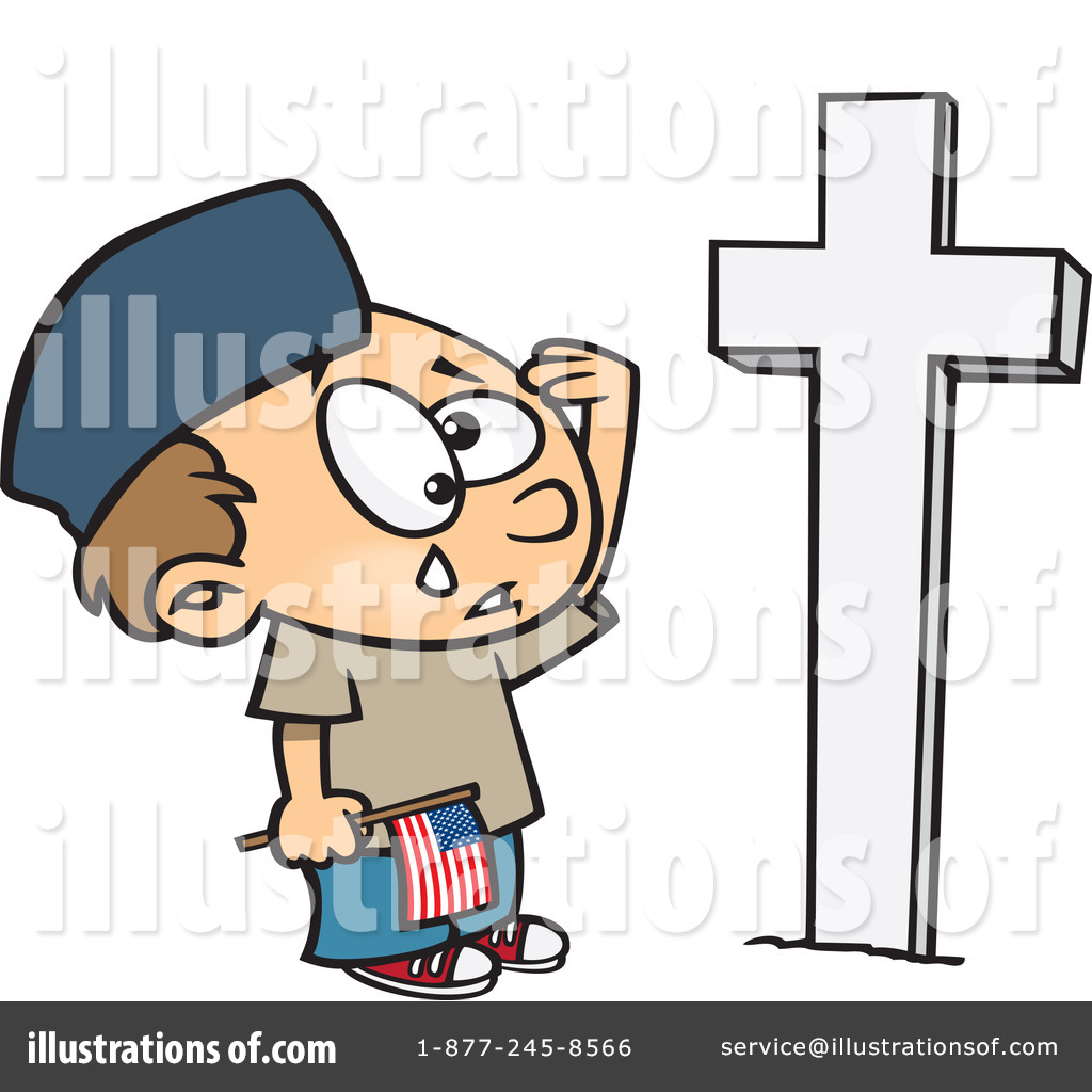 Royalty Free  Rf  Memorial Day Clipart Illustration By Ron Leishman