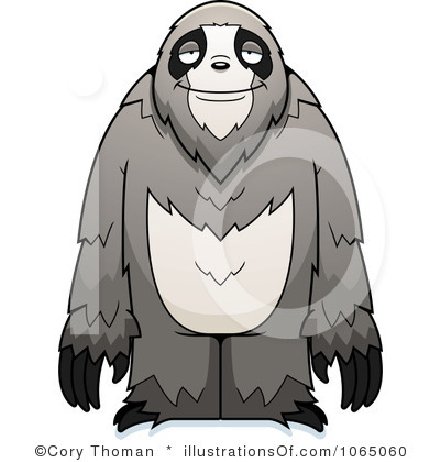 Sloth Clipart   Item 3   Vector Magz   Free Download Vector Graphics