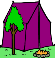 Summer Clipart  Free Graphics Images   Pictures Of Holiday Tent Sun
