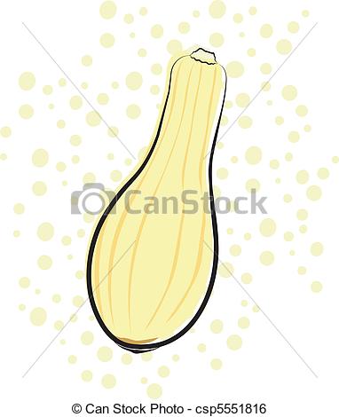 Summer Squash On A Polka Dot Background    Csp5551816   Search Clipart