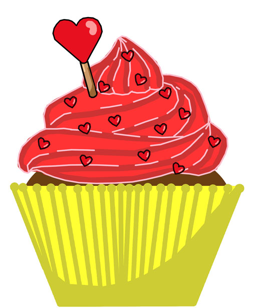 Valentine S Day Cupcake Free Stock Photo   Public Domain Pictures