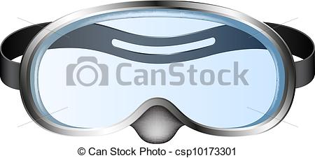 Vector   Diving Goggles   Stock Illustration Royalty Free