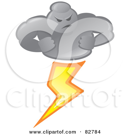 Bad Weather Man Cloud Striking Lightning By Paulo Resende